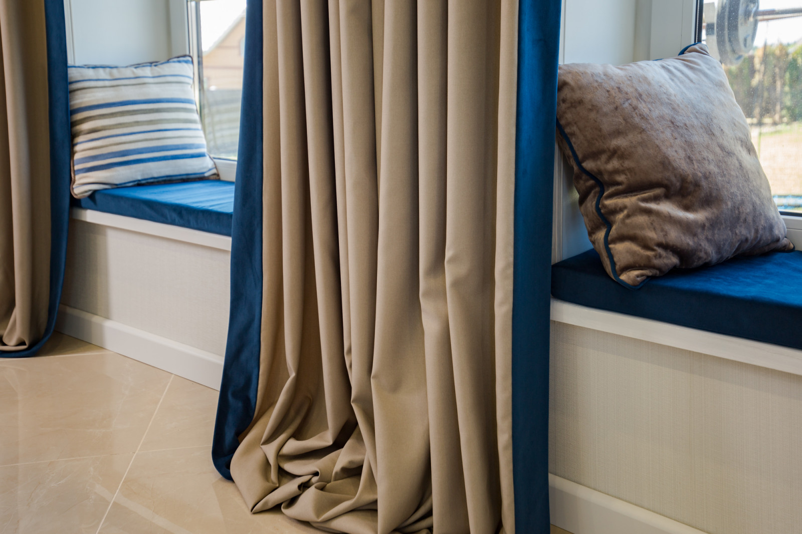 Текстильное оформление кухни-столовой