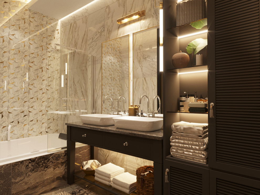 Обложка проекта: Квартира премиум класса в ЖК Sky 7 (сан. узел)