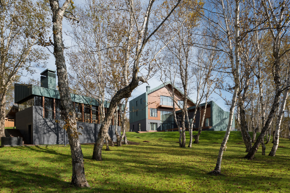 Houzz тур: Дом на Камчатке с видом на вулканы