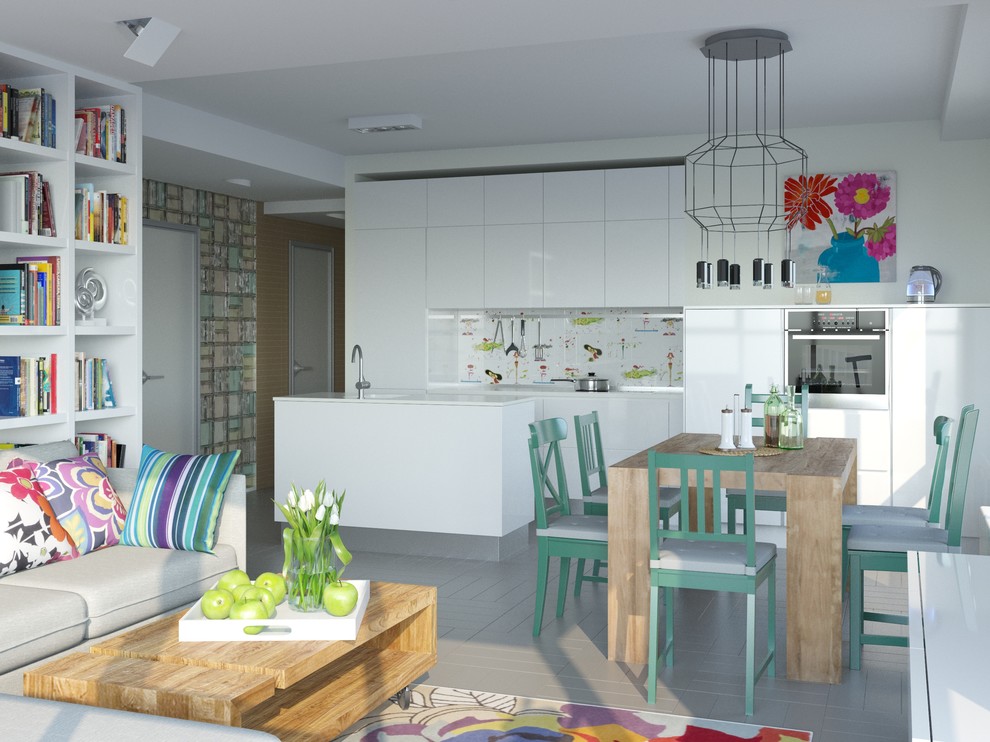 Квартира с видом на облака