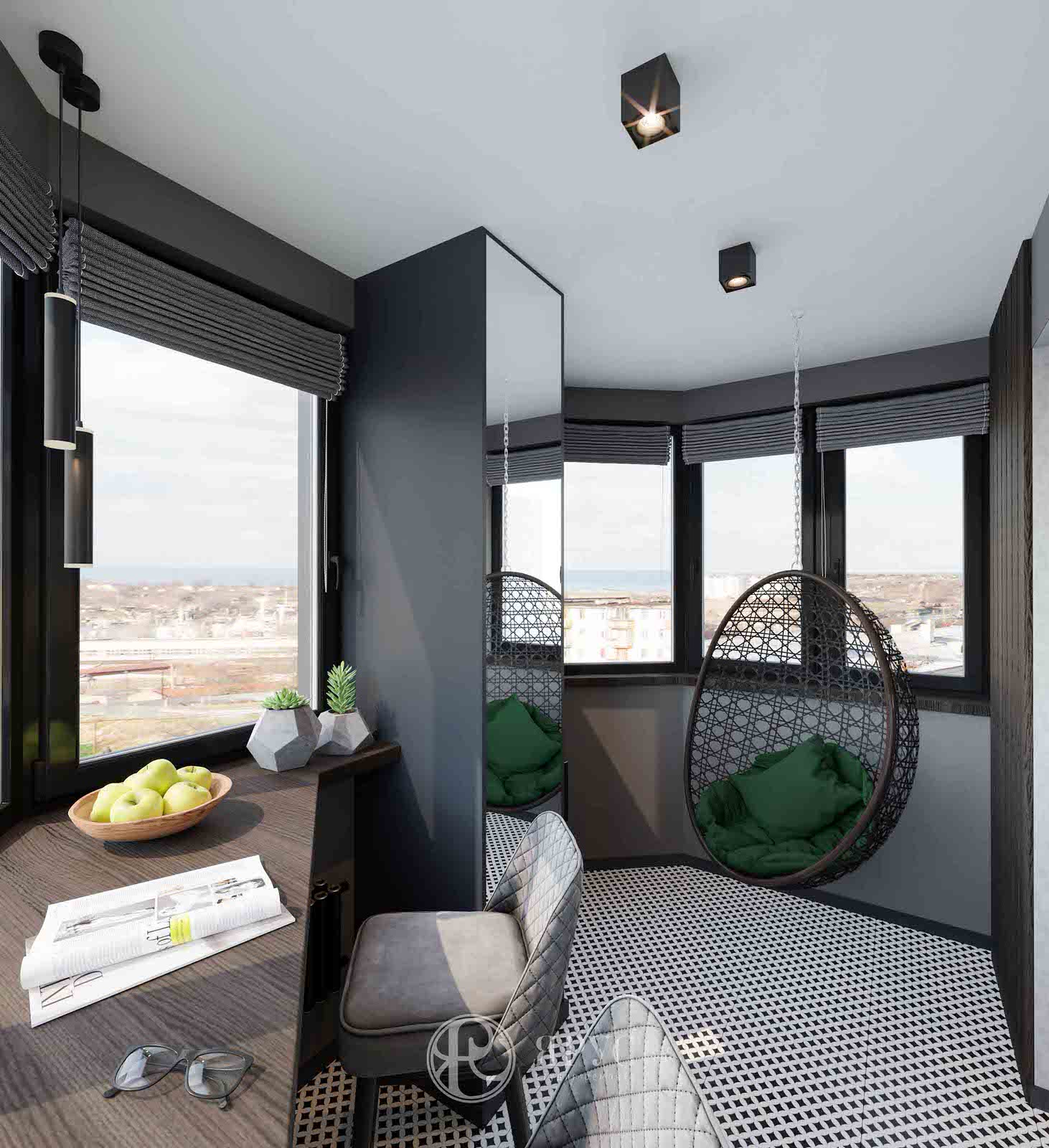 Дизайн-проект четырёхкомнатной квартиры