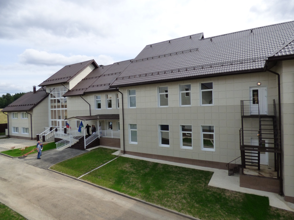 Обложка проекта: Частная школа 5000 кв. м. 4 корпуса – кирпич, 1 корпус – металлокаркас.