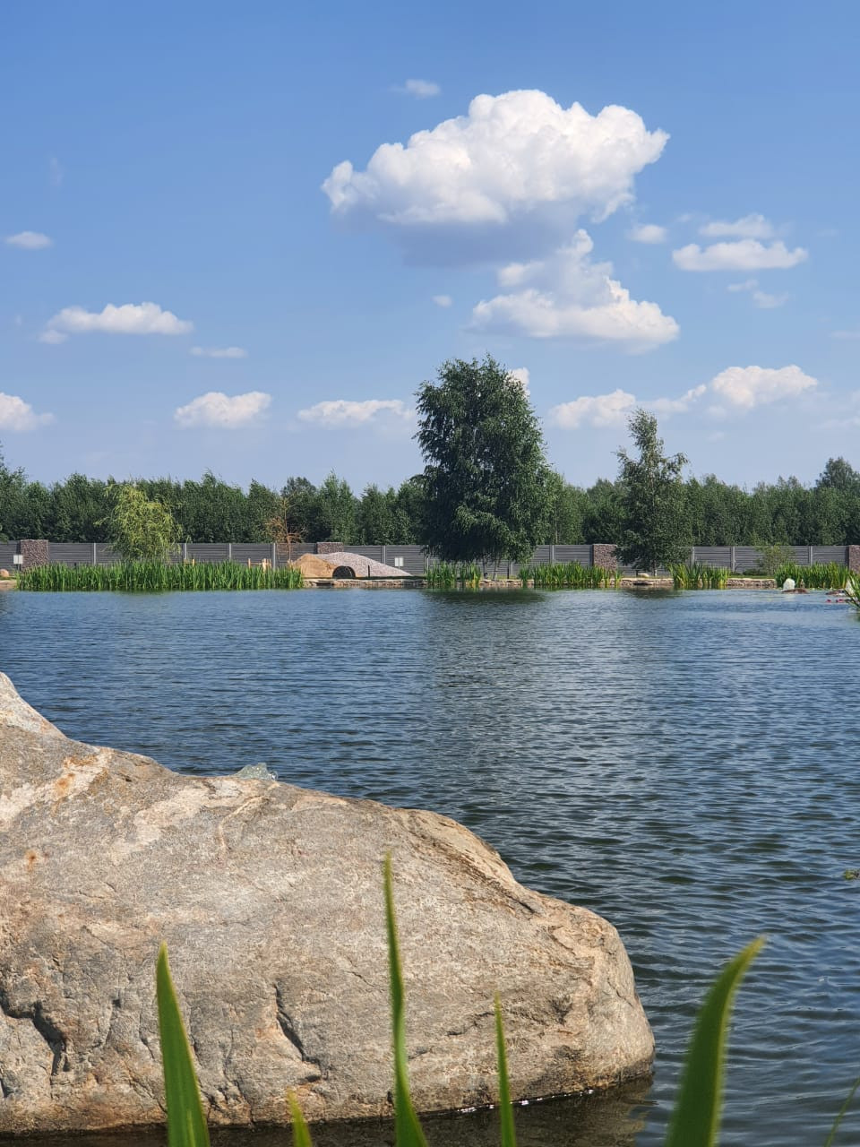 Декоративный водоём в п. Репино (Лен. обл.)