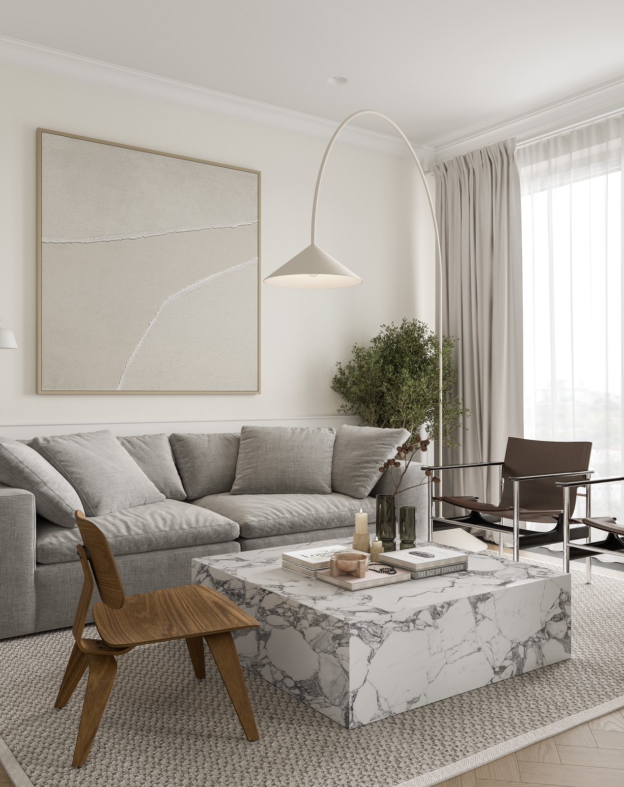 ЖК "Portland", 83 квадратных метра.