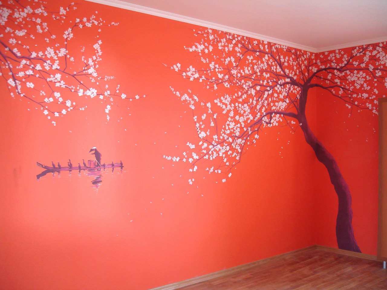 Роспись "Сакура"