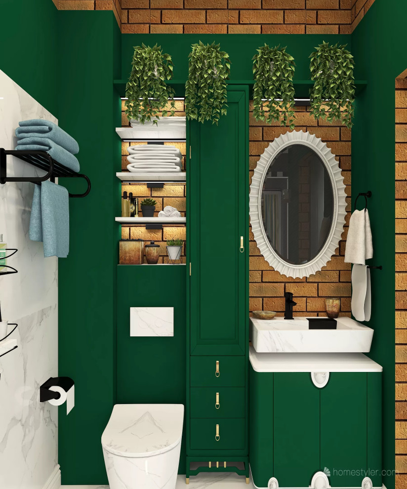 Квартира с яркими акцентами для супругов с двумя детьми