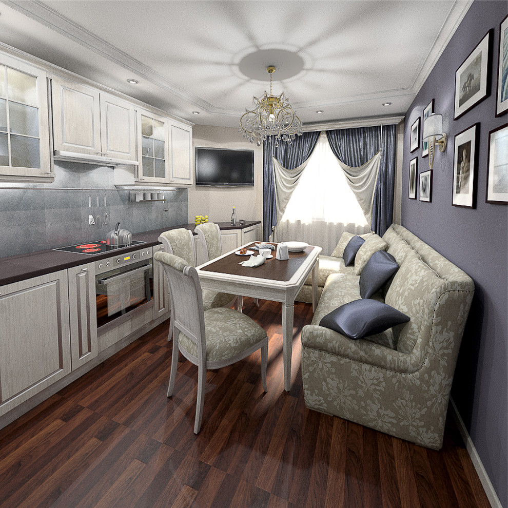 Разработка интерьера 2-ой квартиры для молодой пары