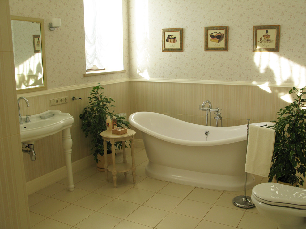 Интерьер дома 206 м.кв. в стиле прованc.