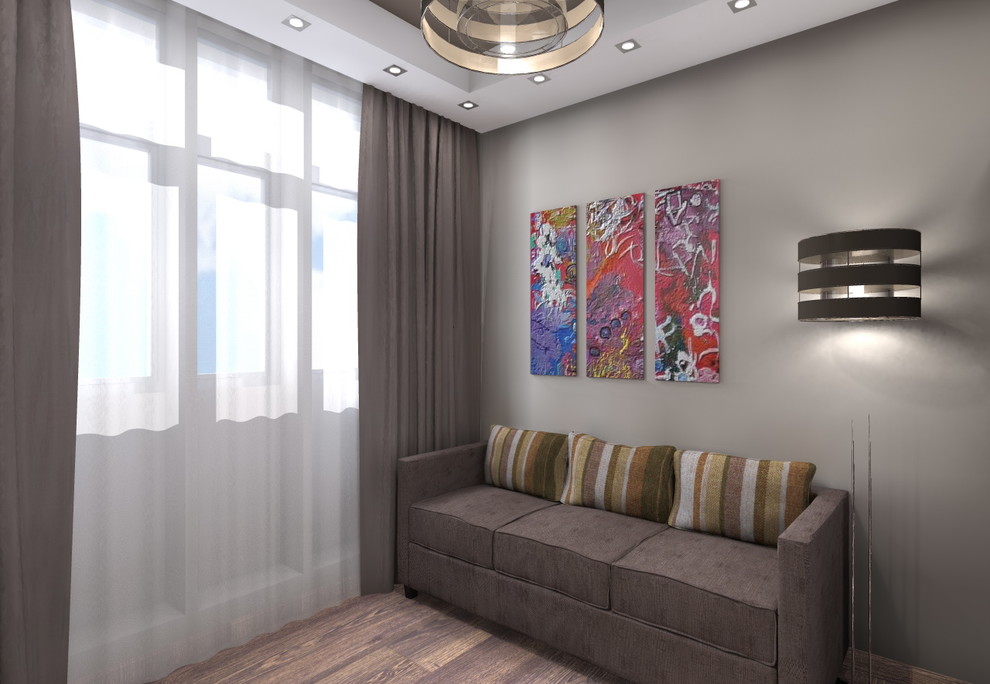 Дизайн-проект квартиры в ЖК "Дирижабль" на Профсоюзной ул.