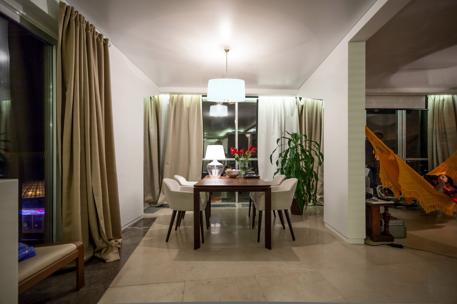 Квартира с гамаком