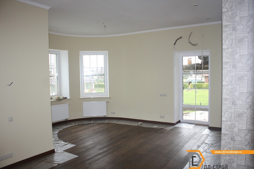 Отделка загородного дома, инженерные и фасадные работы