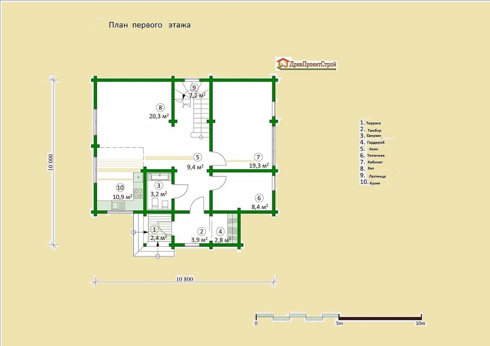 Проект дома № 77