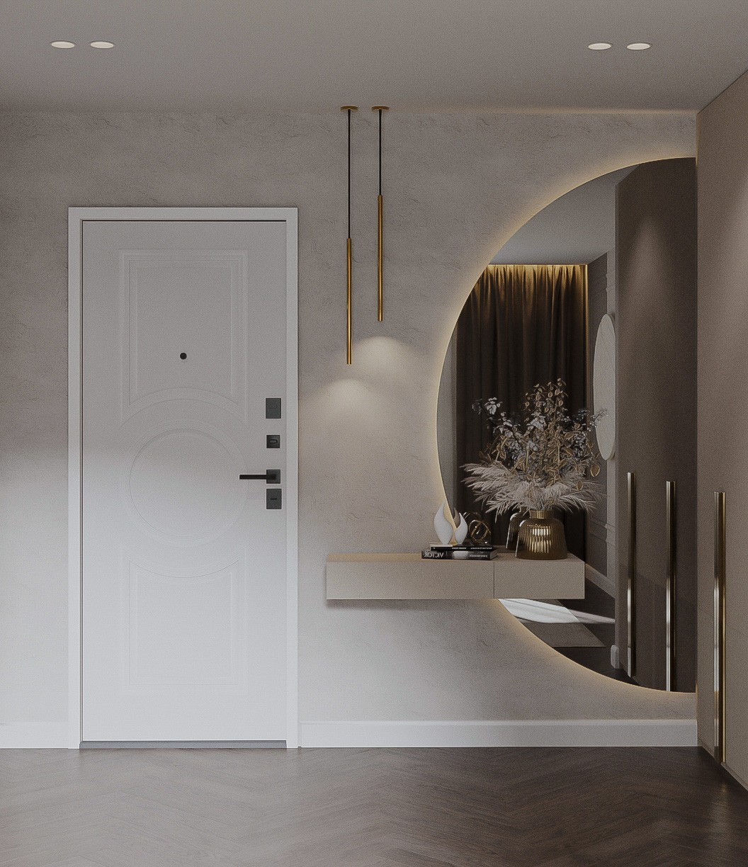 Усть-Илимск, квартира 45 кв, визуализация