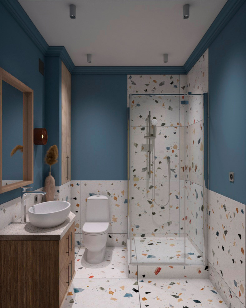 Дизайн-проект интерьера квартиры-студии