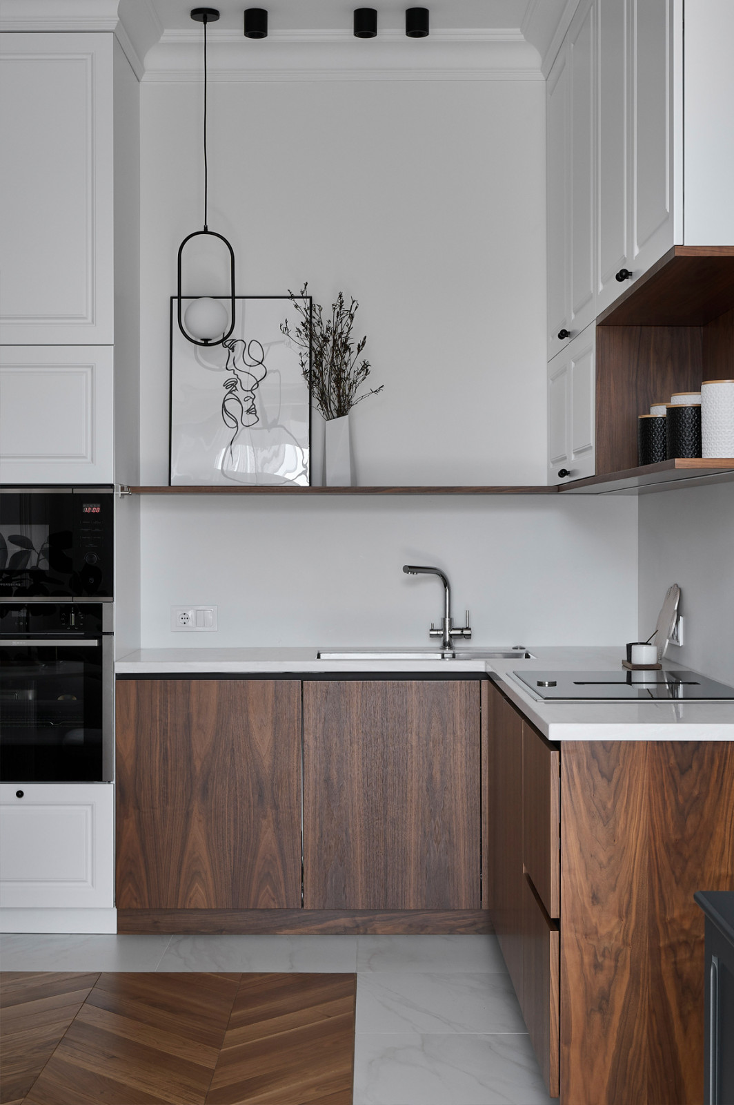 Дизайн  квартиры в стиле Mid-century