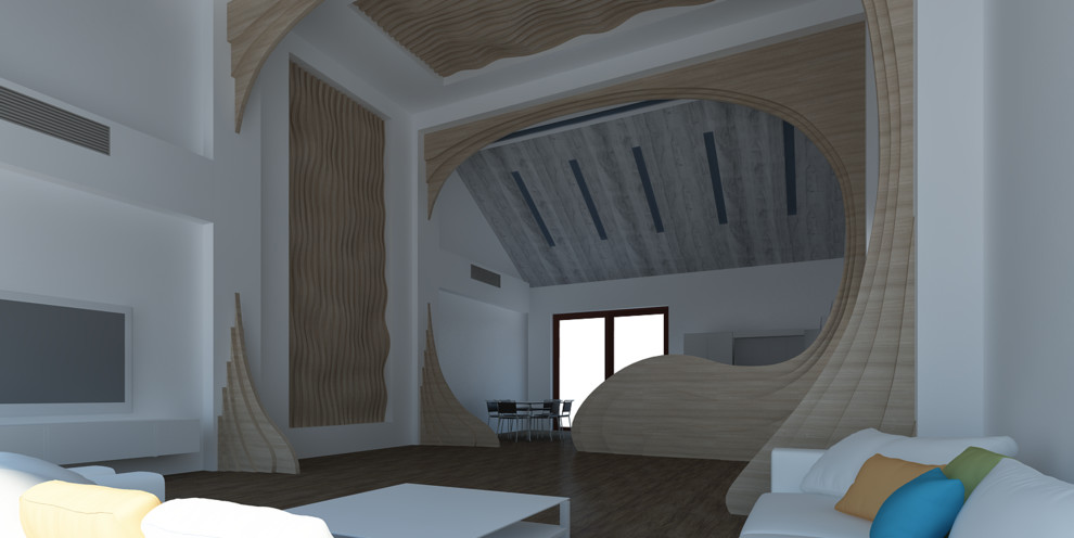 Дизайн интерьера гостиной комнаты