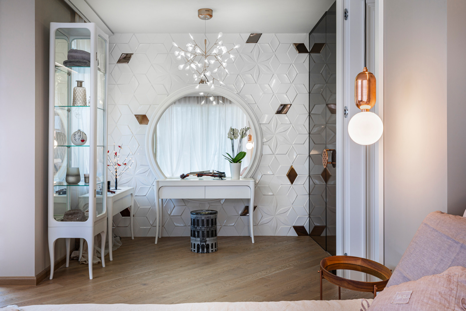 Изящный женственный интерьер