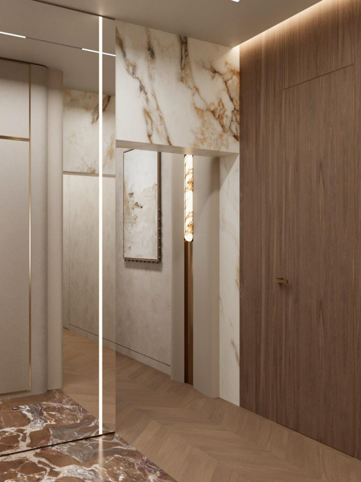 Скандинавская нежность для семьи с младенцем