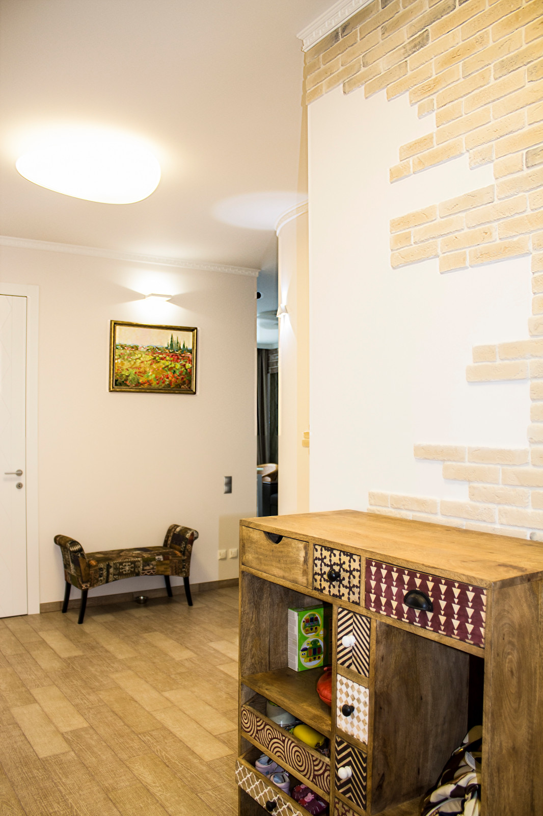 Квартира для молодой семьи с маленькой принцессой