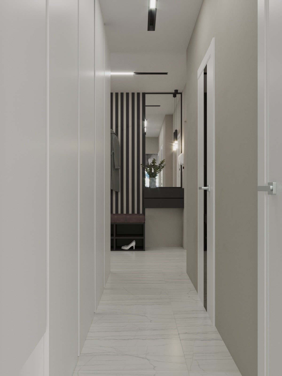 Квартира в современном стиле.