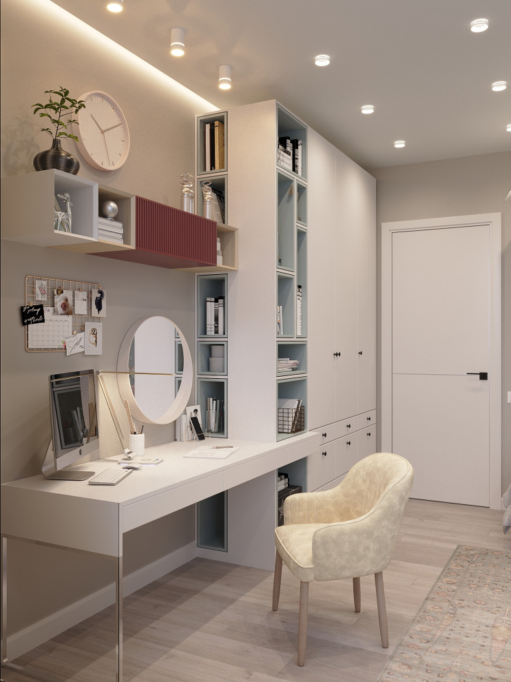 Детская для девочки 10 лет в 3-к. квартире ЖК "HeadLiner"