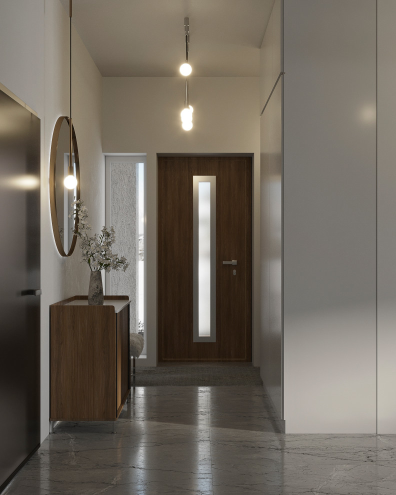 Обложка проекта: 3d-визуализация прихожей