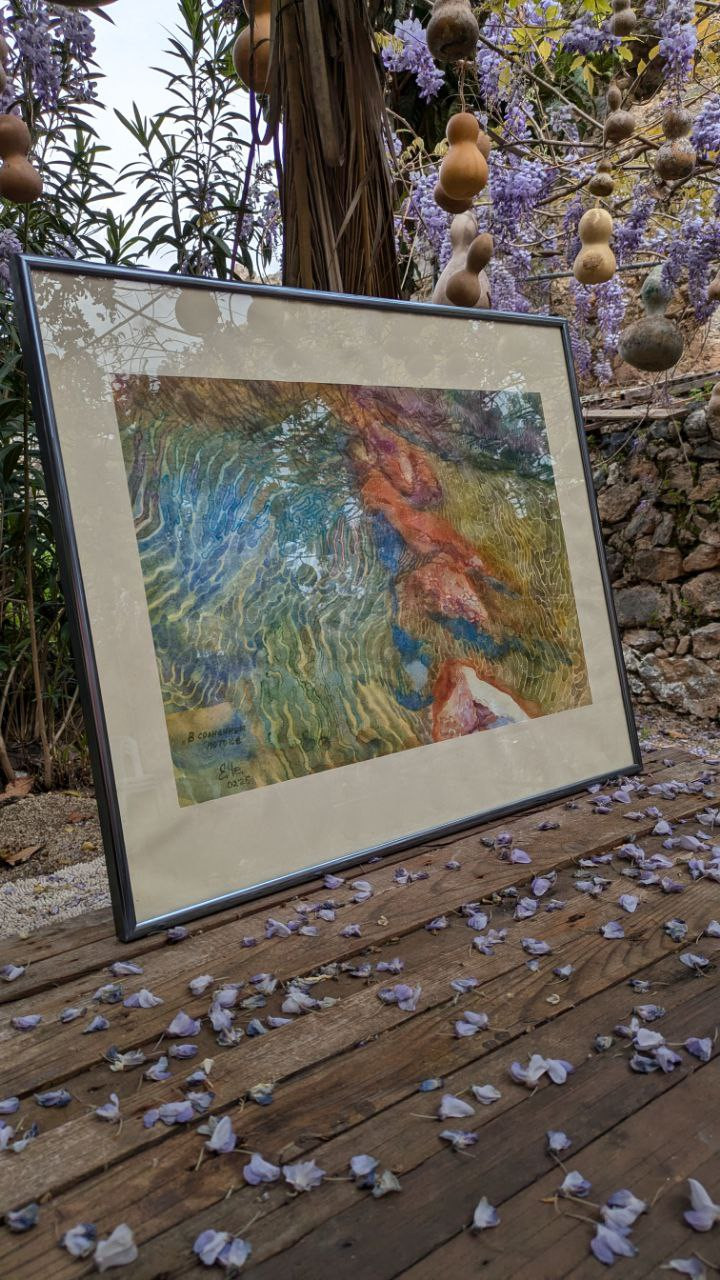 Живопись, графика, росписи стен в интерьере. Разные техники за несколько лет.