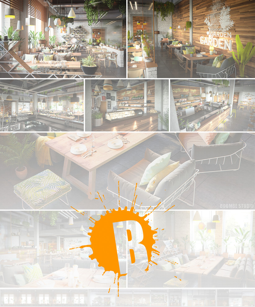 Обложка проекта: Project of "GARDEN" restaurant in Melbourne