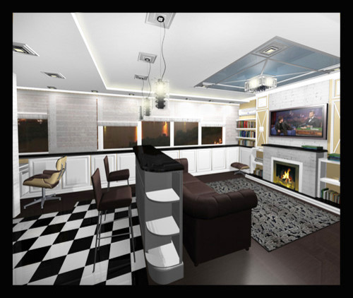 Однокомнатная квартира в Москве.