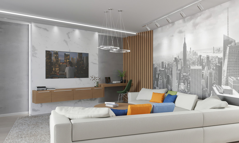 квартира 115м.кв. в современном стиле