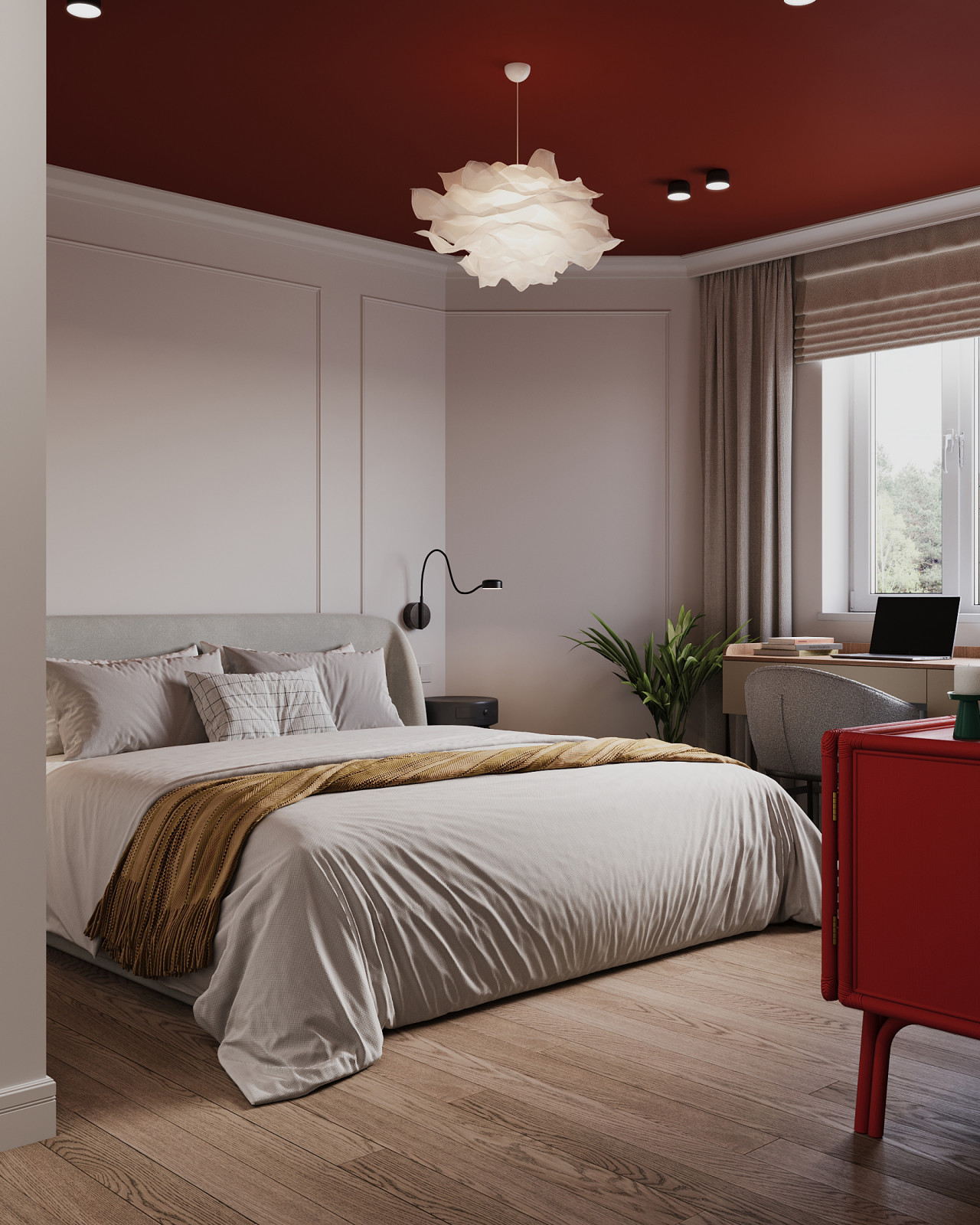 Современная классика в двухкомнатной квартире