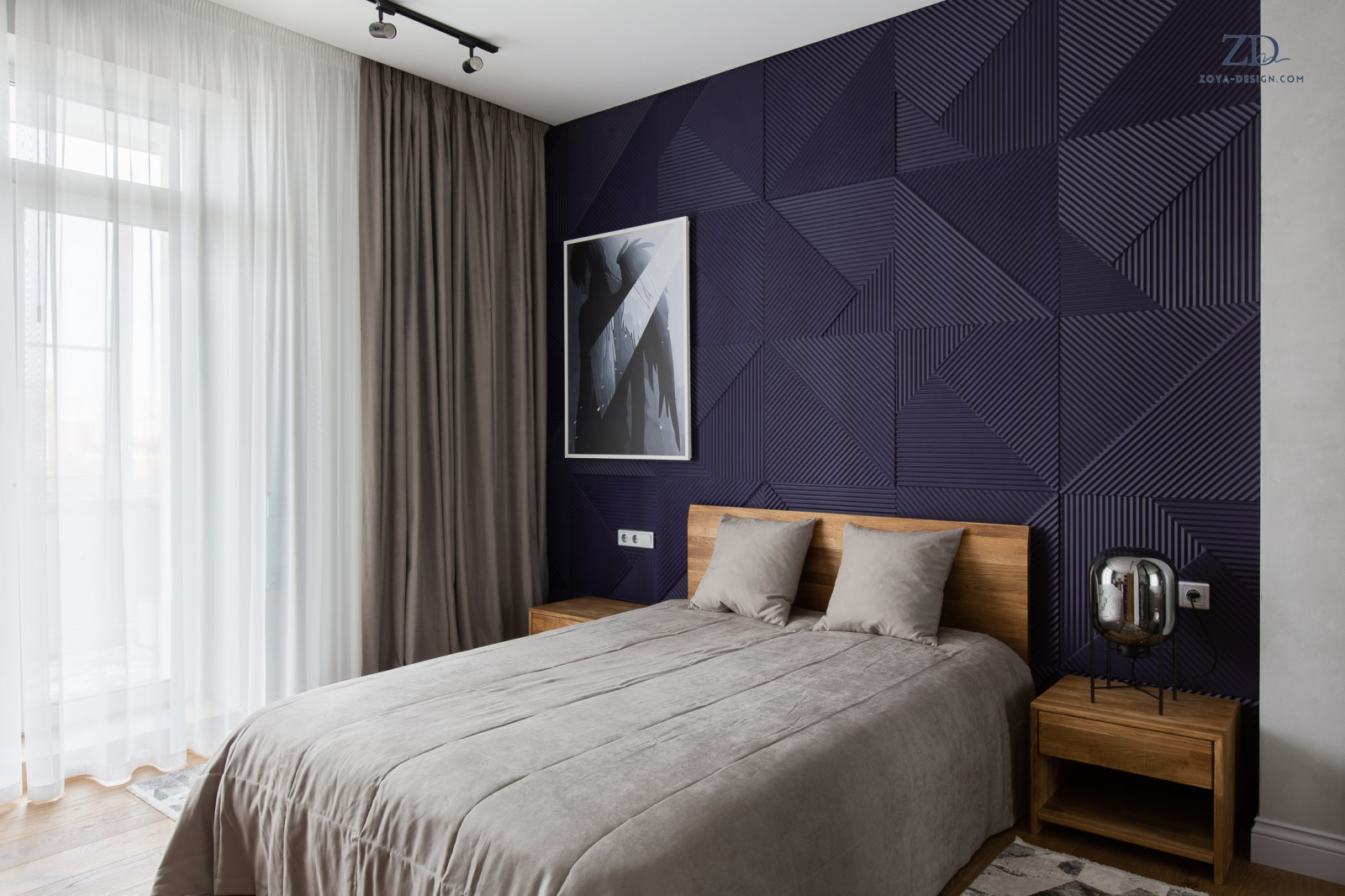 Цвет в интерьере, квартира в Куркино.