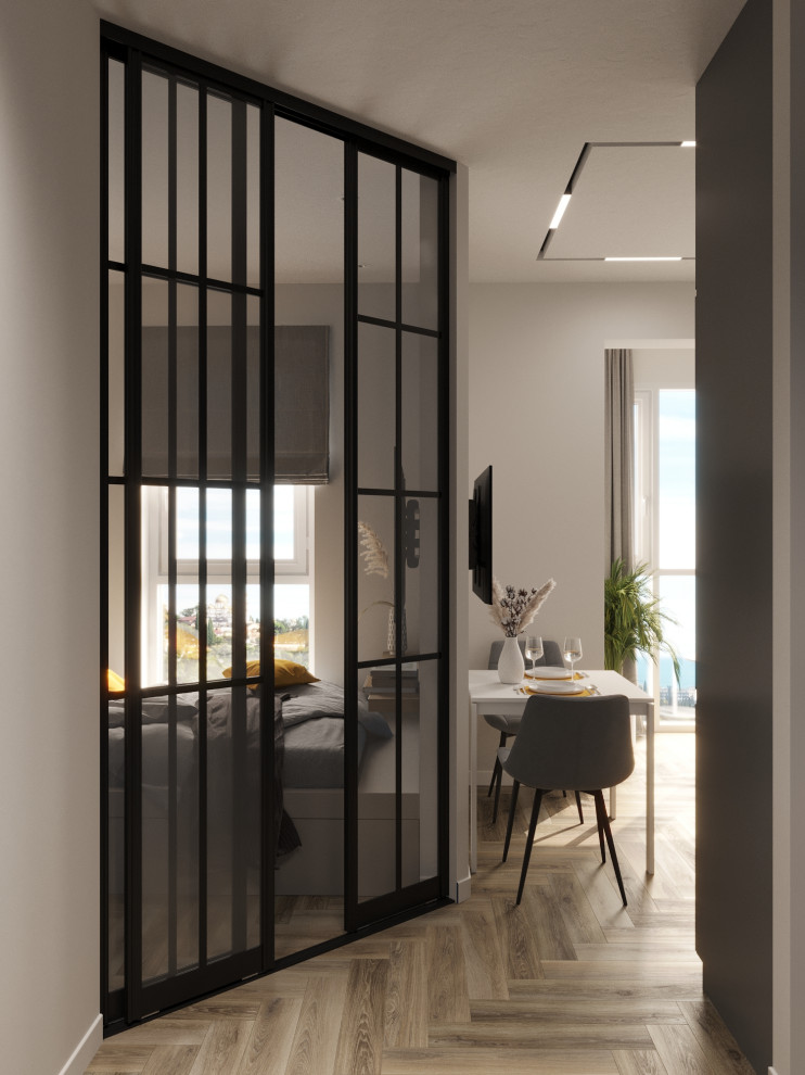 Проект 1-к квартиры 26м2