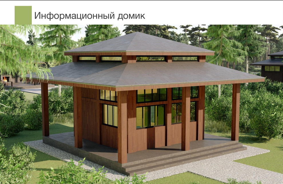 Эскизы проекта зоны отдыха