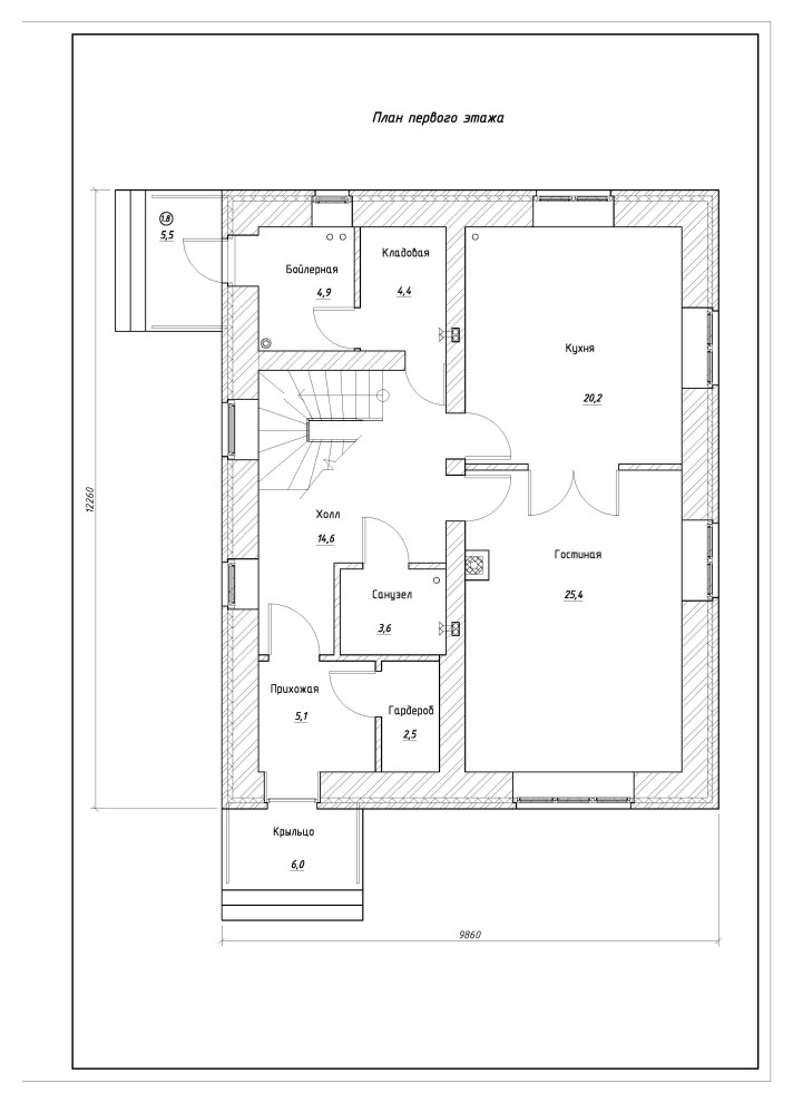 Обложка проекта: Индивидуальный дом