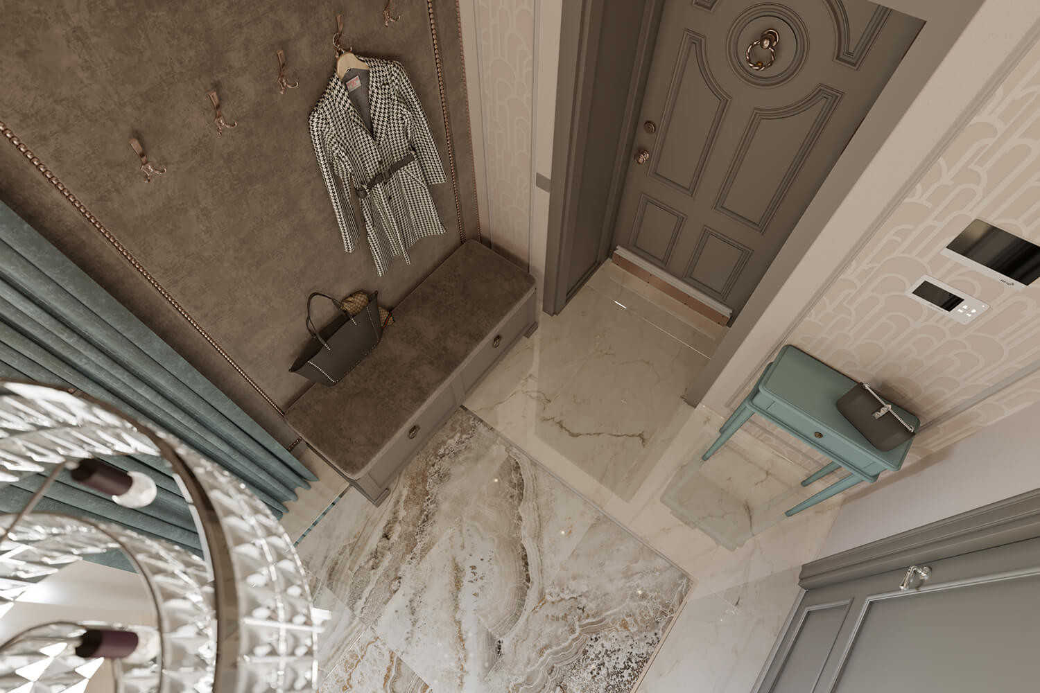 Дизайн интерьера жилого дома. Современная классика.