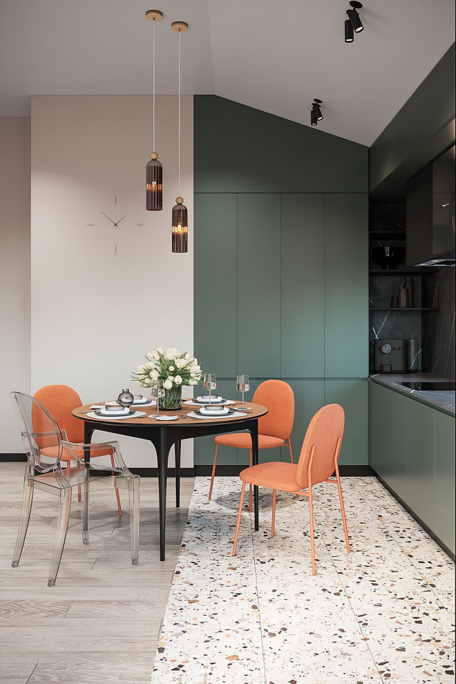 Дизайн интерьера дом 71 м² фьюжн Ольховка Кантри Клаб