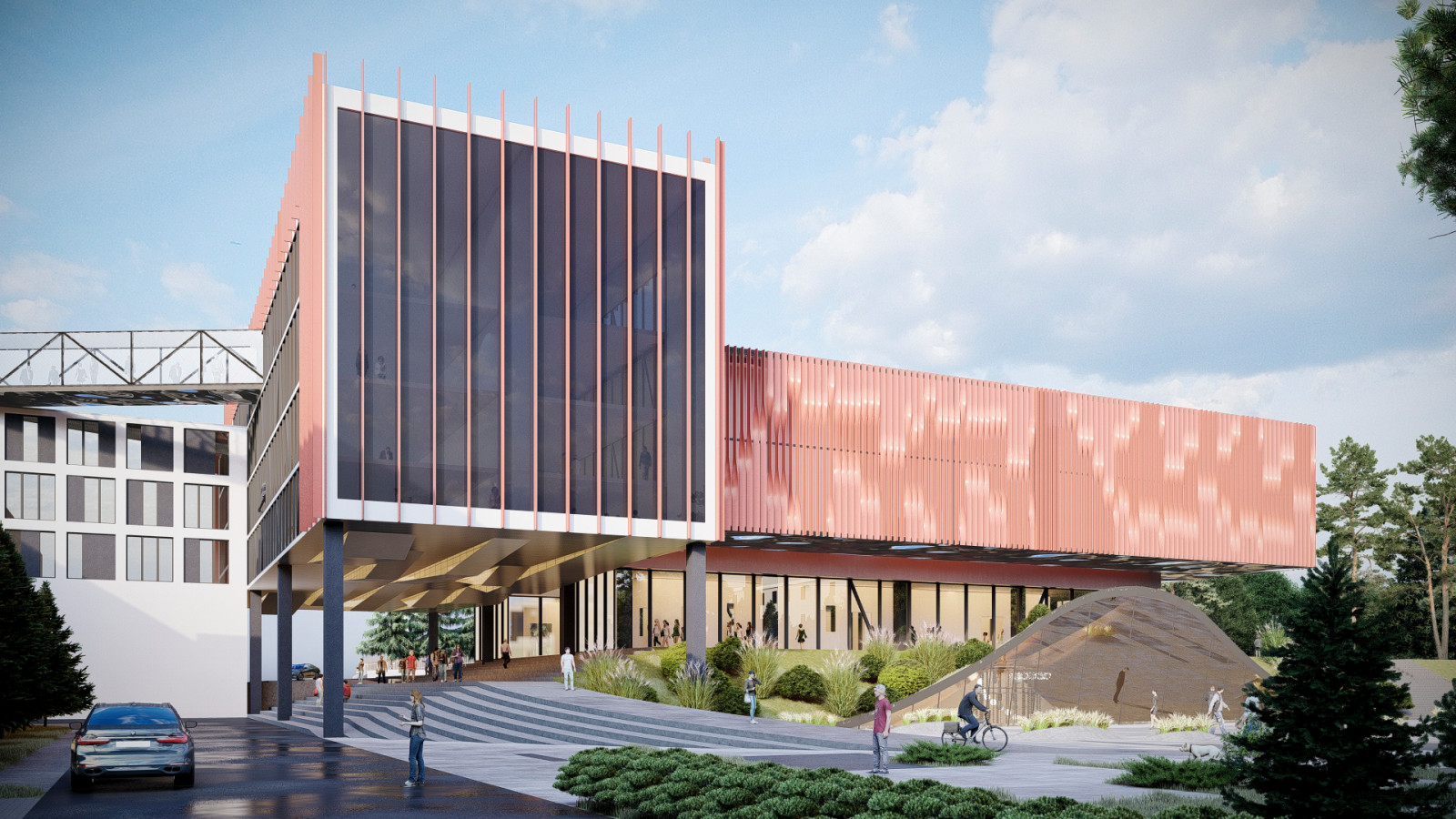 Концептуальный проект учебного корпуса Алтайского Государственного Университета