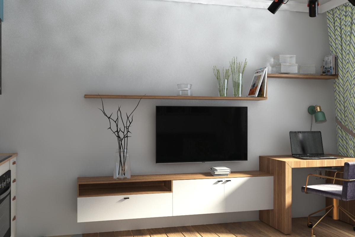 Крохотная квартира -студия