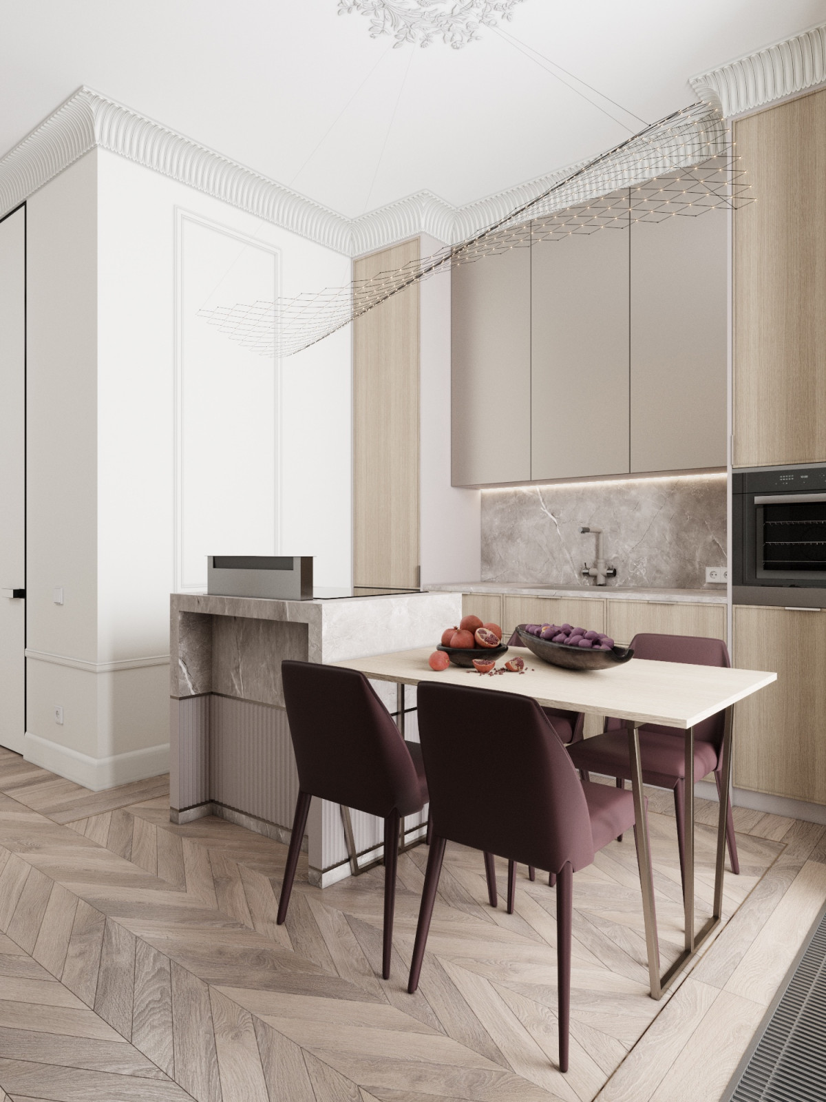 Кухня гостиная