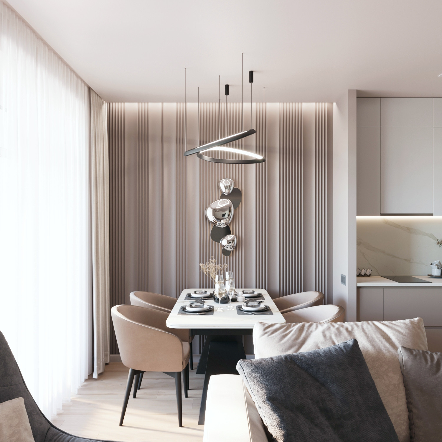 Обложка проекта: Квартира в современном стиле