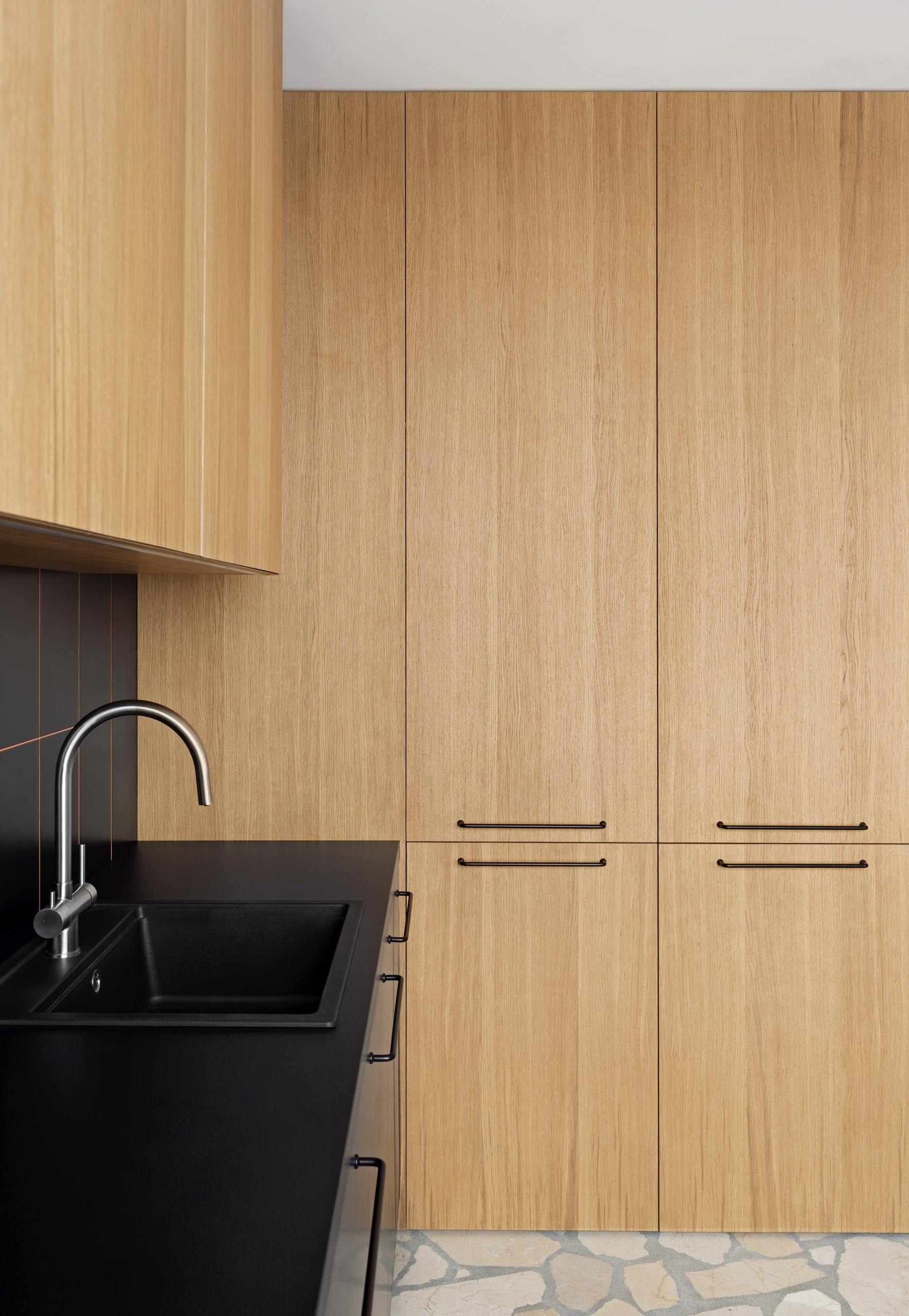 Houzz Украина: Квартира c шторами вместо перегородок