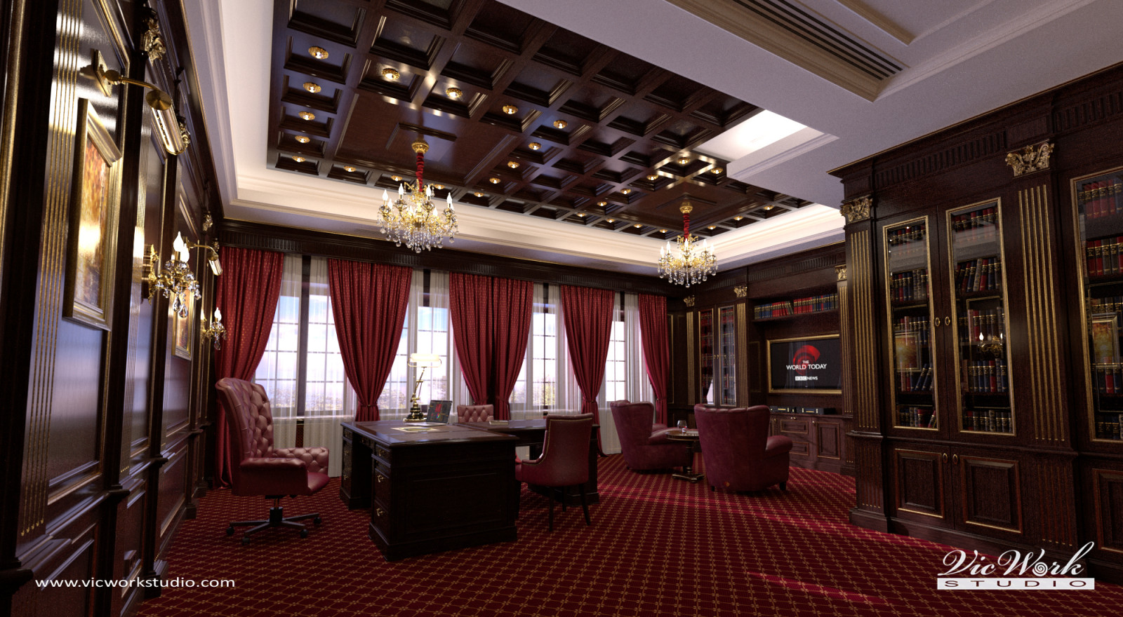 Обложка проекта: Study. H Residence interiors.