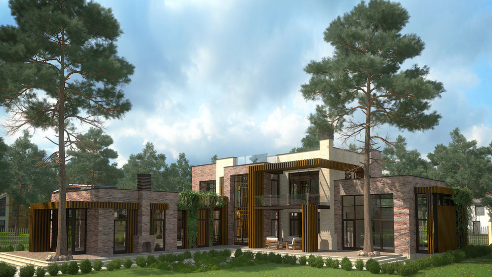 Современный дом - 450м2