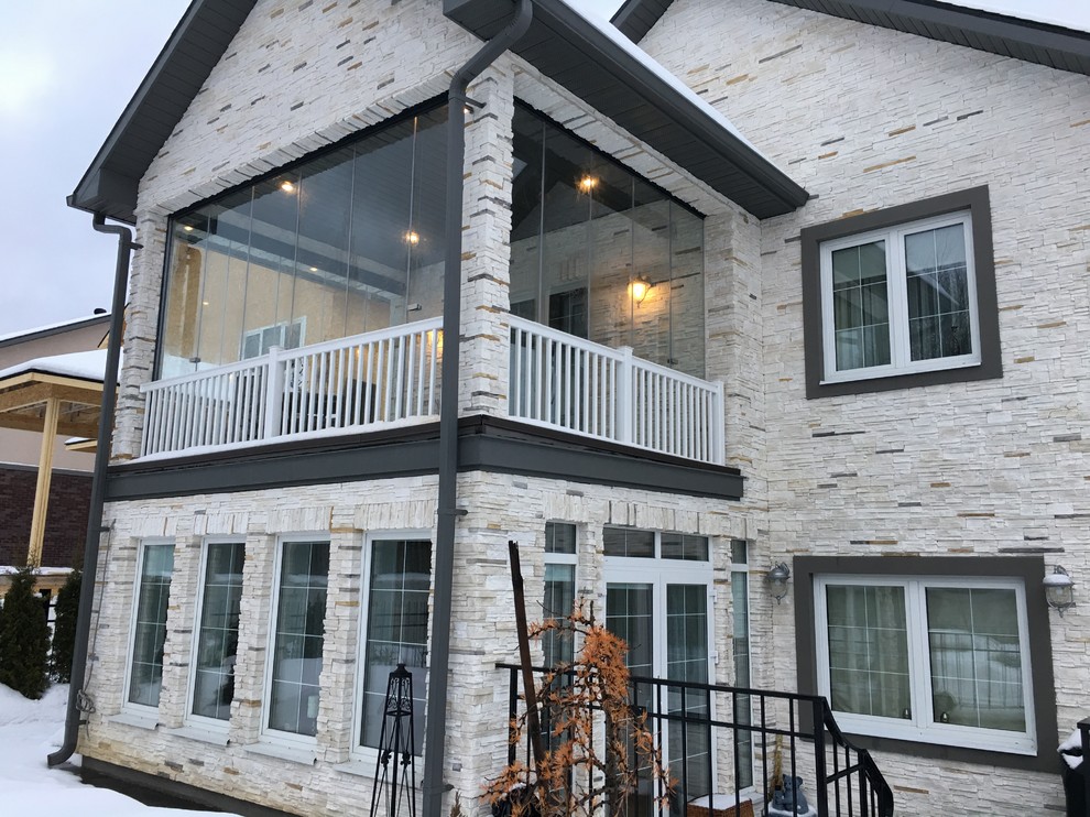 Безрамное остекление Лумон