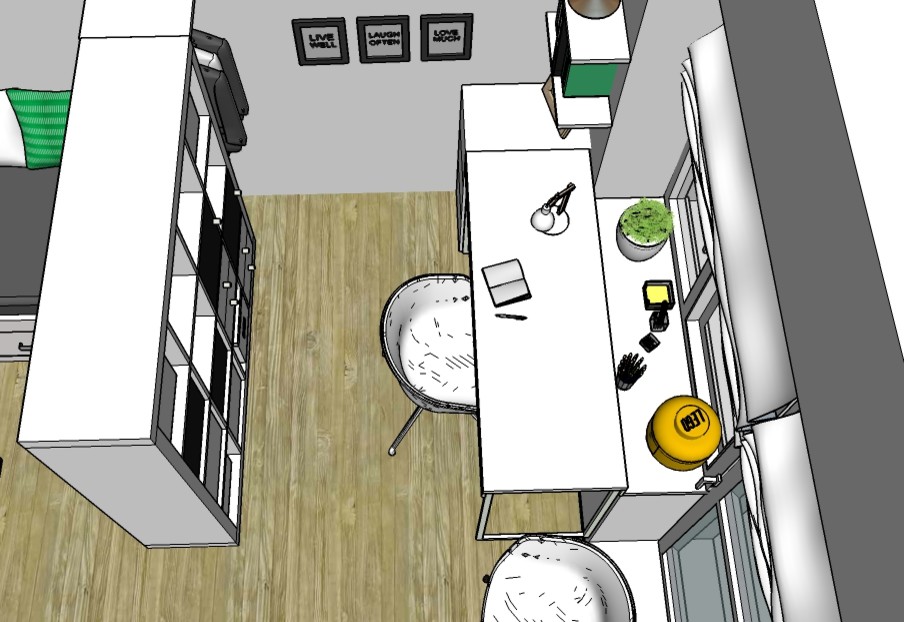 Эскиз 2-ой этаж таунхаус на Калужском Шоссе