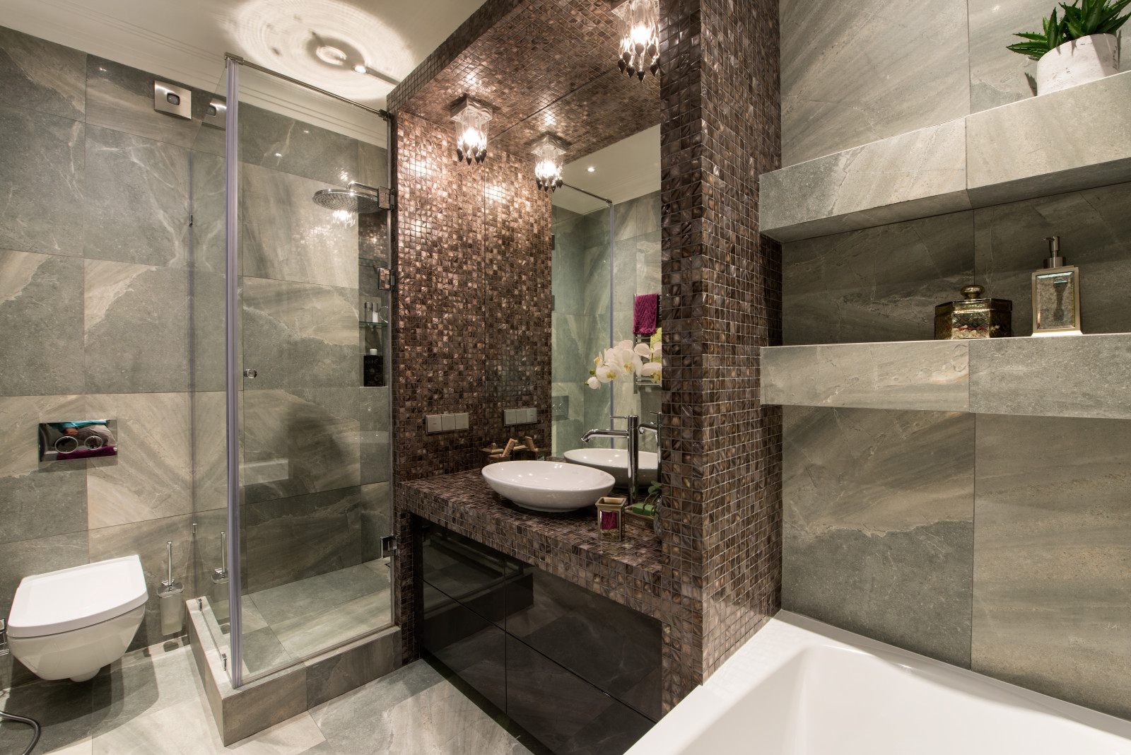 Квартира с панорамными окнами в ЖК "Седьмое небо"