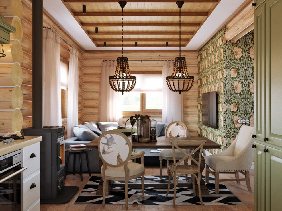 Обложка проекта: Частный деревянный дом