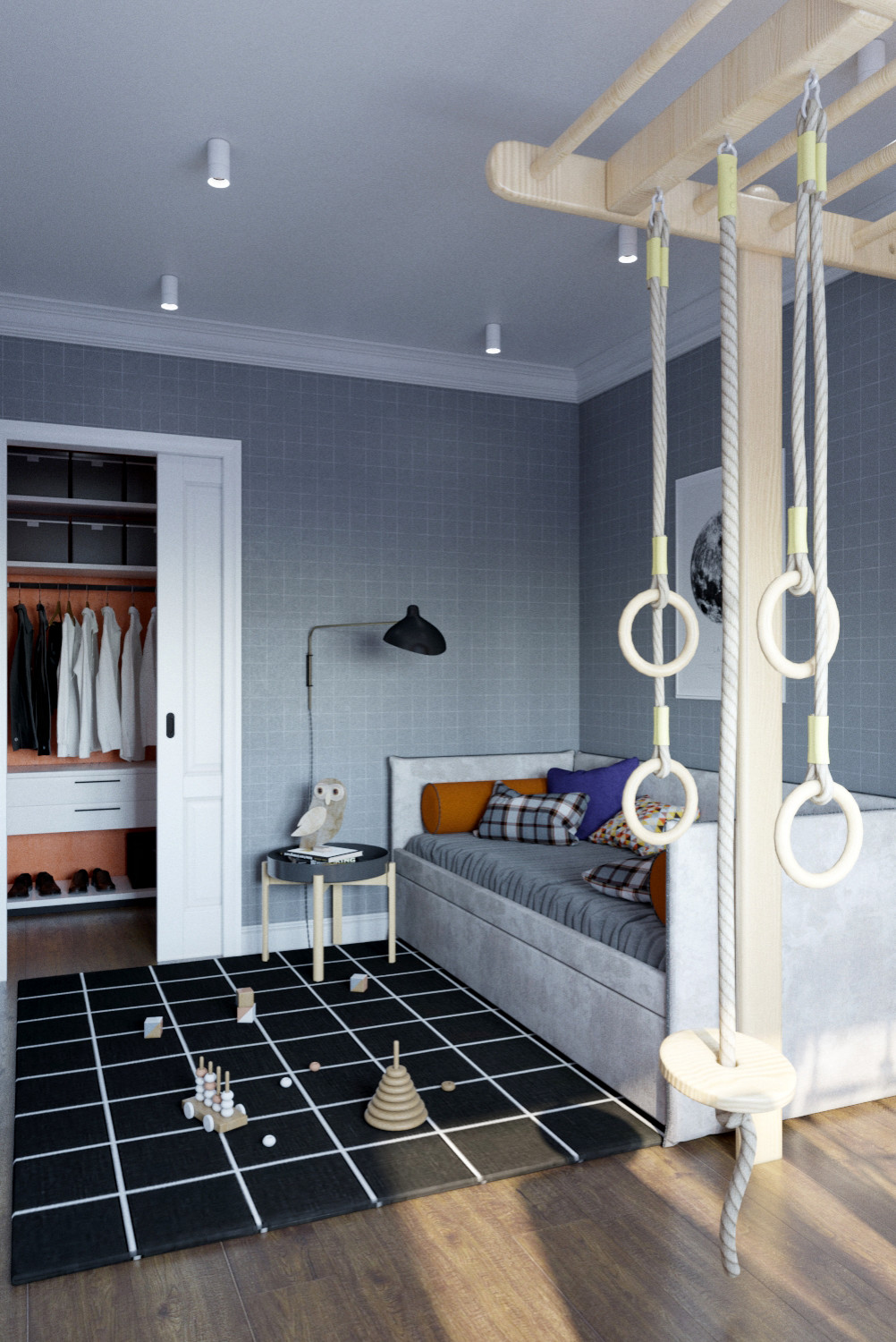 Дизайн квартиры в ЖК "Русский Авангард", Воронеж