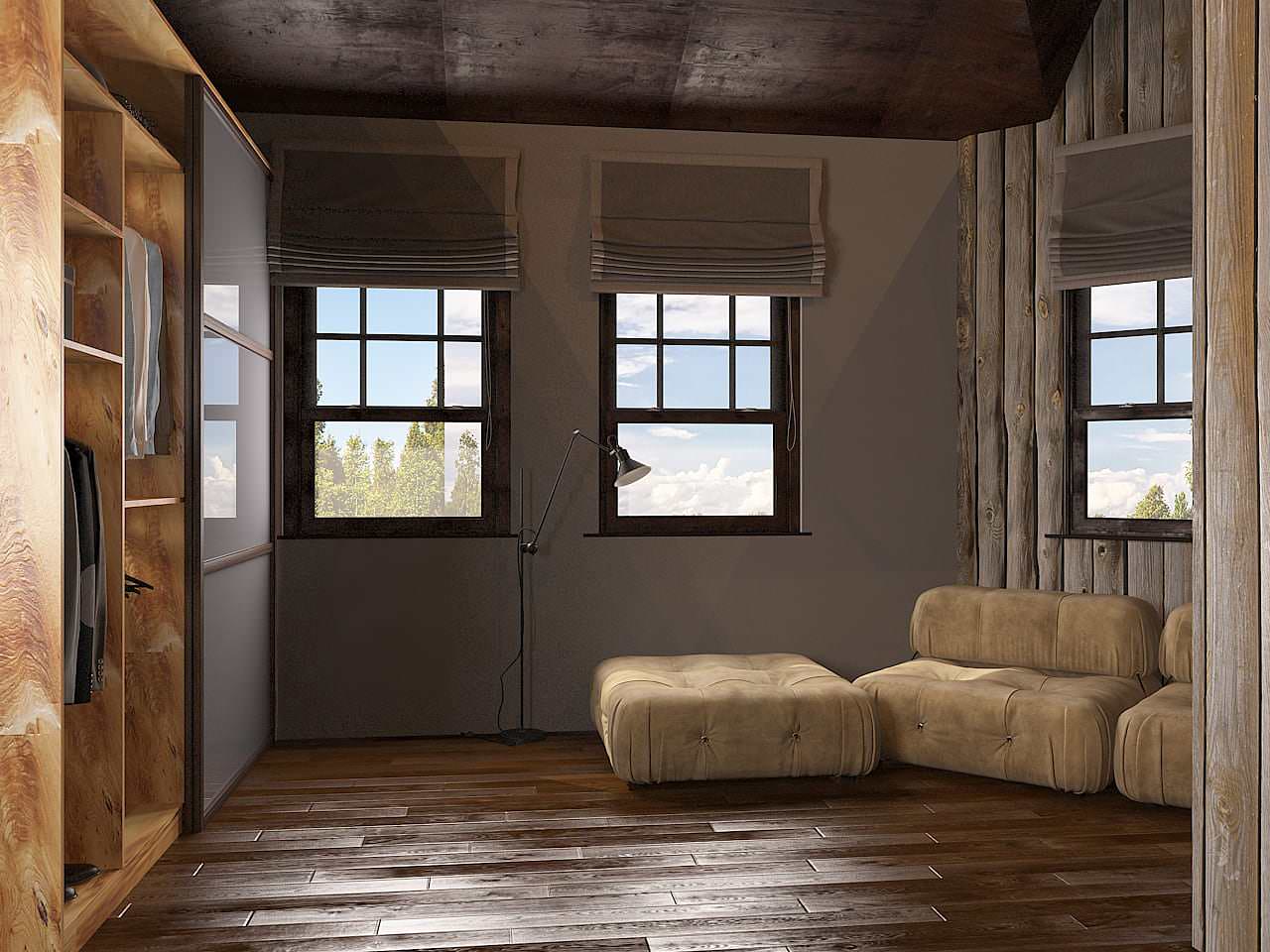 Коттедж. Шале на Волге